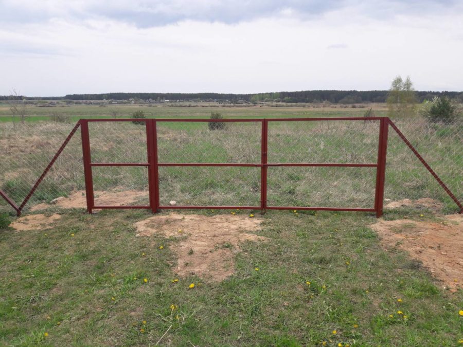 Забор из сетки рабицы 280м с воротами и калиткой фото6 в Алматы