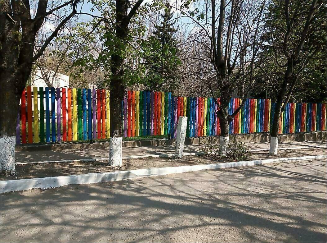 забор из штакетника 110м фото5 в Алматы
