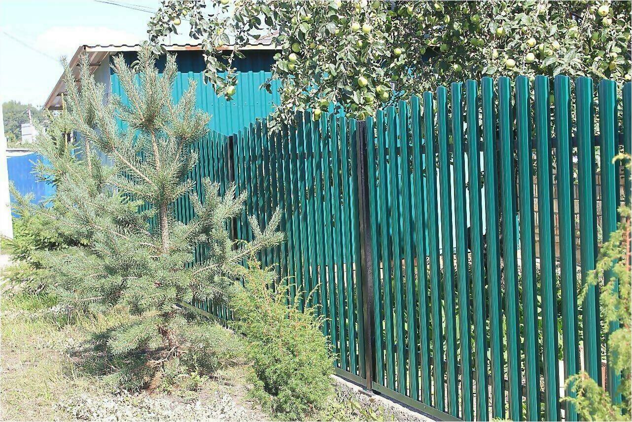 Забор из штакетника 60м фото5 в Алматы