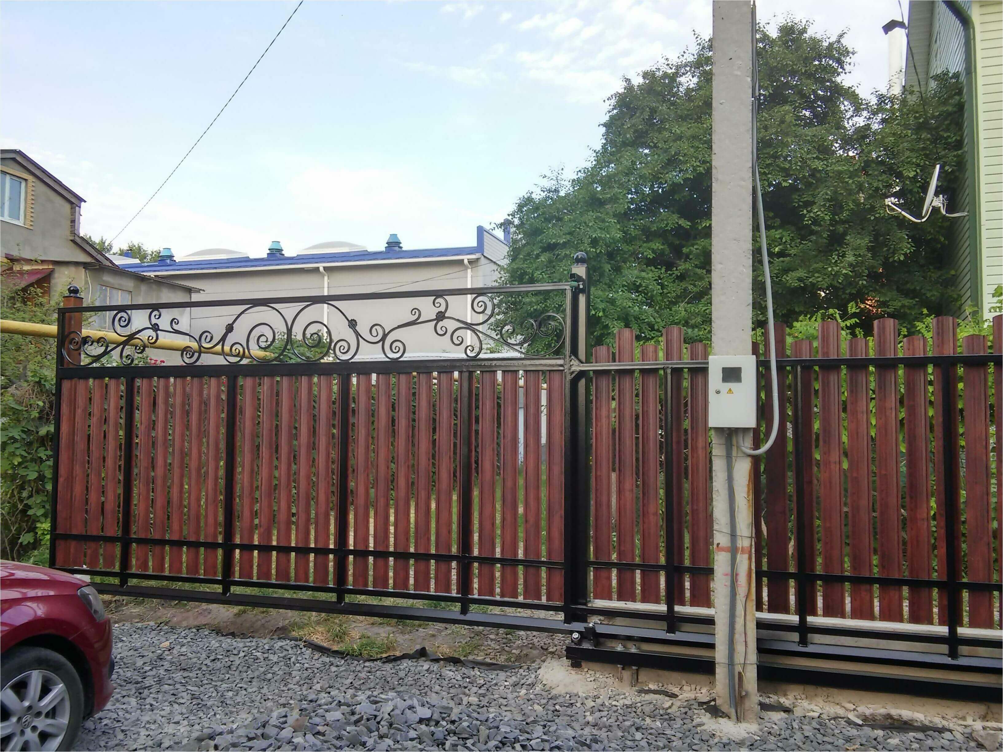 Забор из штакетника 90м фото2 в Алматы