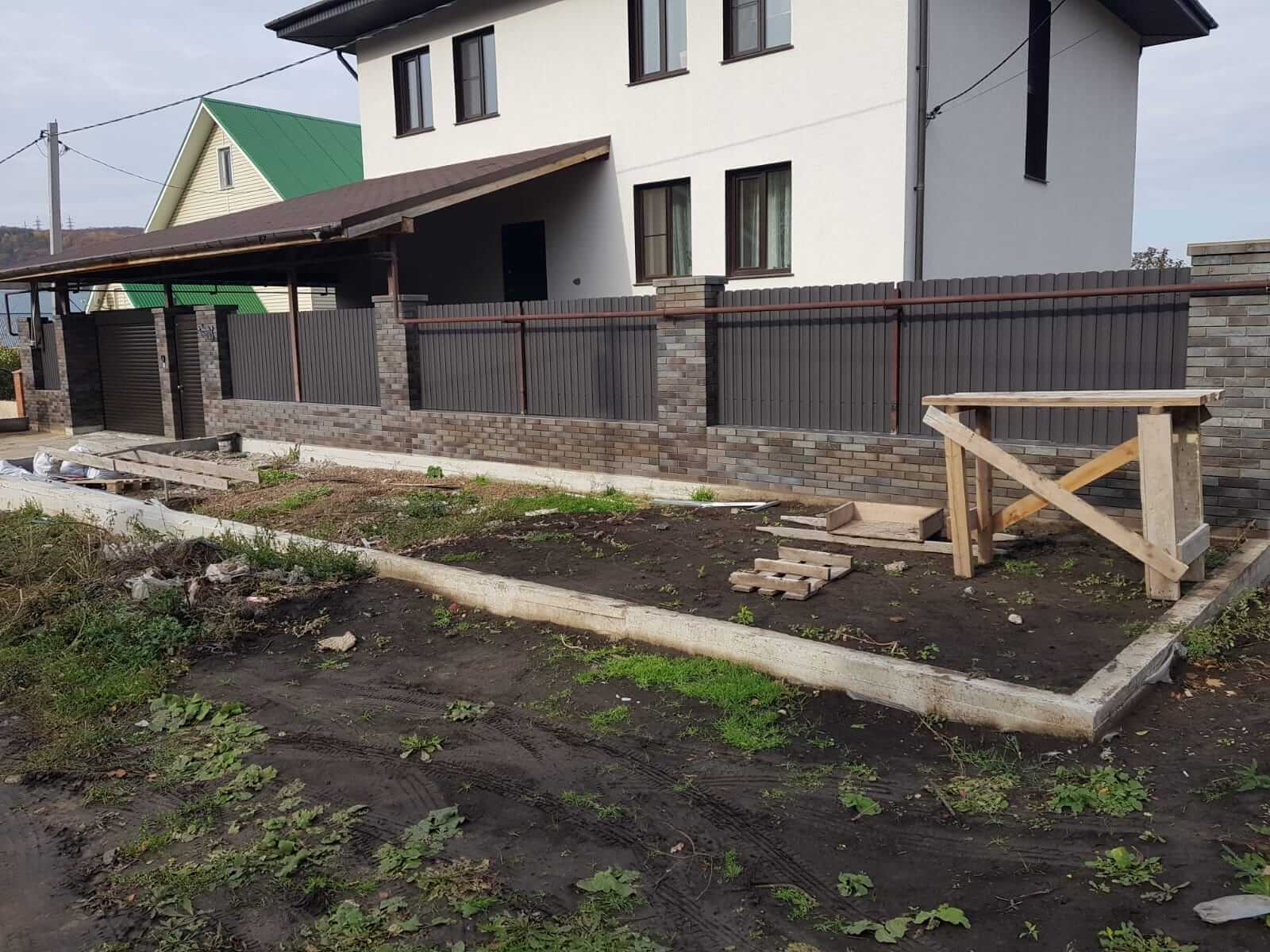 Забор из штакетника 15м RAL8019/8019 Темный Шоколад двусторонний МАТТЕ фото 1 в Алматы