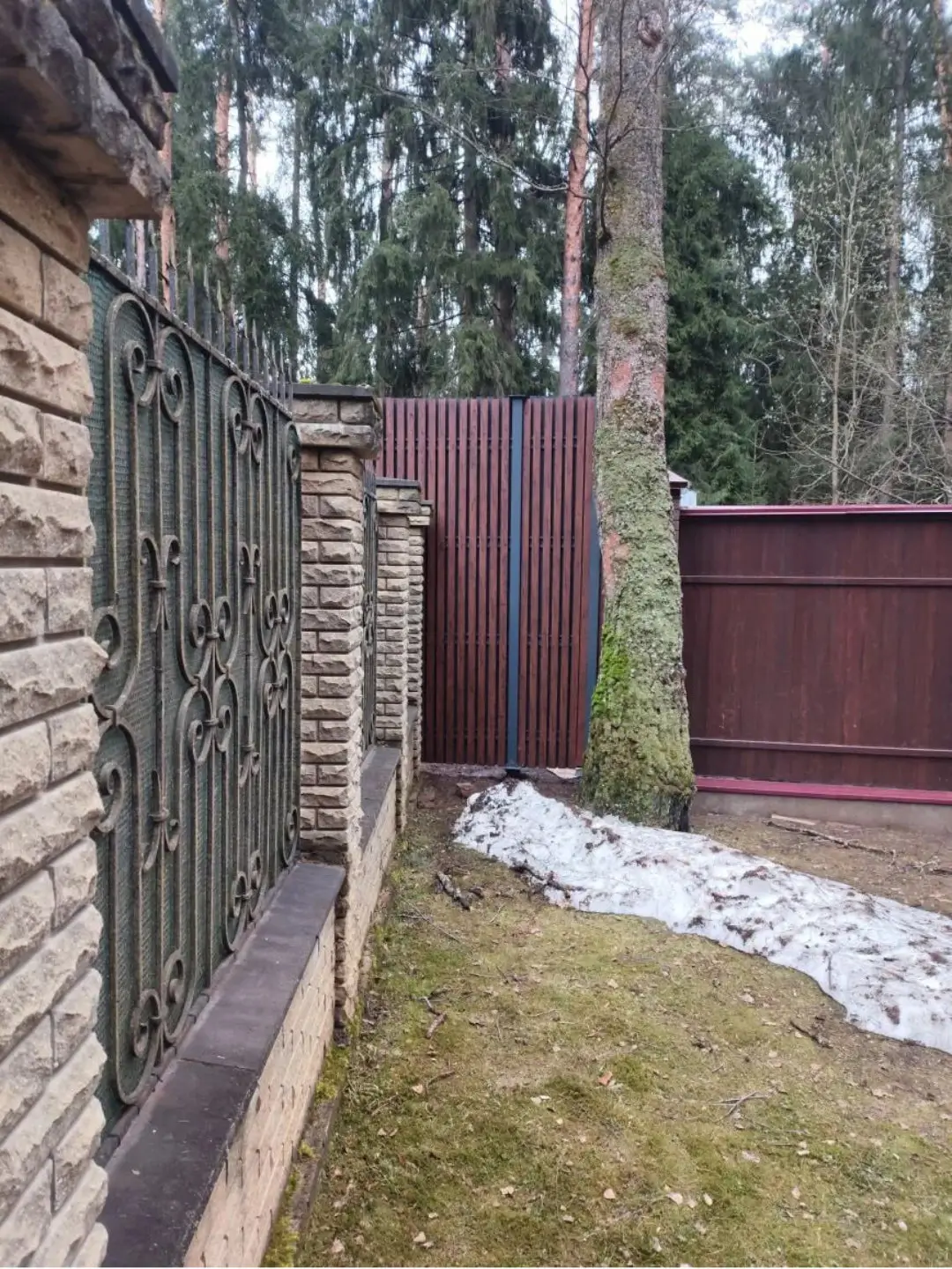 Забор из декоративных реек 7м Темный Дуб 3D Принтек фото 1 в Алматы